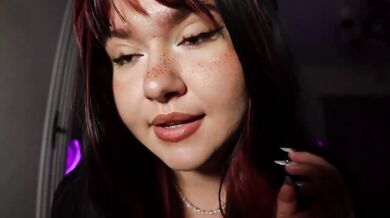 ASMR head massage ruined me leaking jealousy