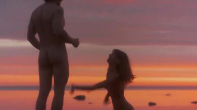 Real couple’s juicy romantic lovemaking in nature’s erotic paradise