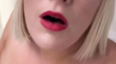 Watch MILF Chloe destroy her pissy panties and cum all over her wet pussy