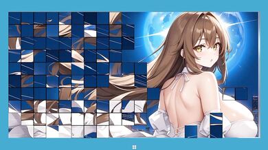 Klaroro the nun destroyed in pixelated ecchi hardcore abyss