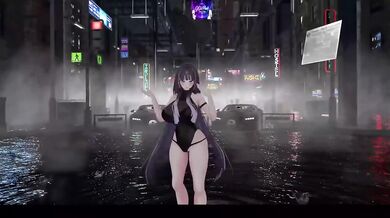 Big Booba Elf Vtuber Gets Destroyed in MMD Hentai Frenzy