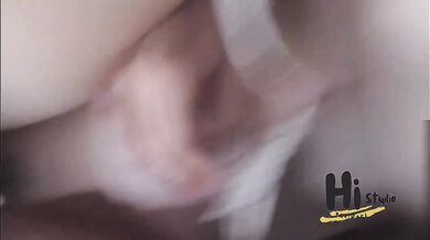 My friend's girlfriend got destroyed with those massive tits POV