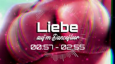 Half naked german techno hottie gets destroyed on the dancefloor