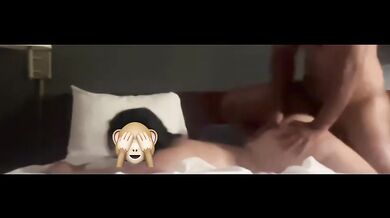 Latina coworker gets pounded on business trip hotel fuck slut