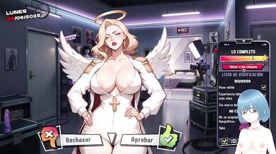 Demo Girl ruined by hungry vtuber gameplay cumshot