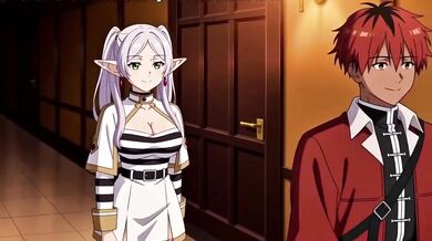 Stark’s brutal anime hentai fucking impregnates Frieren in wild BBC creampie