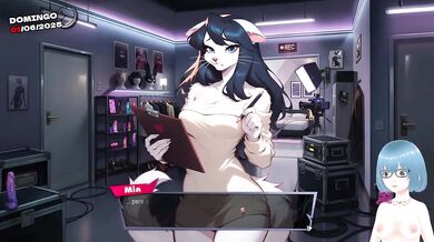 Big tits vtuber destroyed by demons in hentai gameplay