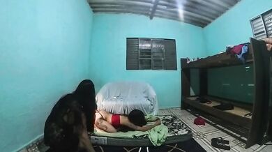 The day I almost got my wife's friend pregnant raw ffm threesome blowjob trio cum