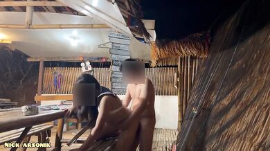 Pinay Student Destroyed Publicly in Shocking Outdoor Blowjob