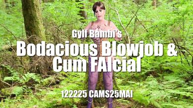 MILF gilf shatters rules with brutal cock sucking and messy facial