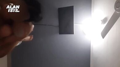 Redhead tight pussy gushing after big dick doggystyle fuck