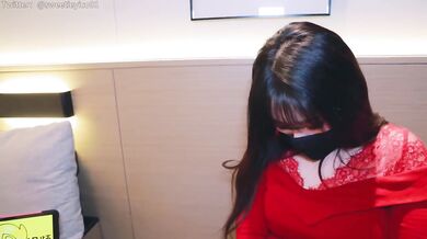 Black silk beauty caught at work fucked by team leader sloppy deepthroat footjob creampie