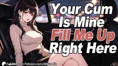 Jealous Asian Girlfriend Ride You Hard in the Backseat ASMR Roleplay Moaning Audio