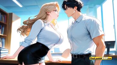MILF gets destroyed in library by obsessed student