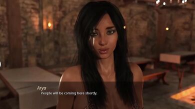 The Lust City #70 stepmom fucking her tight cunt in visual novel gameplay