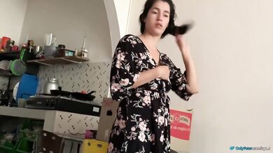 Maid's Juicy Butt Gets Fucked and Cream-Pied Raw