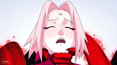 Naruto wrecks Sakura's tight pussy in raw hentai