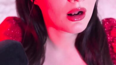 ASMR kisses with sloppy wet sounds destroy your eardrums