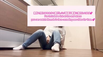 Cute wife strips jeans masturbates kitchen husband returns soon