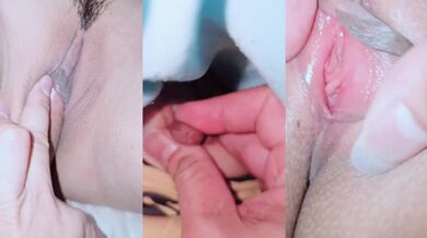 Touching pink pussy at night ruined her for real