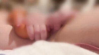 Pseudo spawning gets me cumming with a high-pitched voice while toys stretch my dripping pussy raw