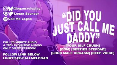 Daddy’s Rough Moans make her Say Yes Daddy hard Audio Fapping