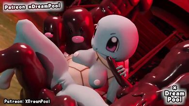 Squirtle furry big tits blowjob rough cumshot hentai