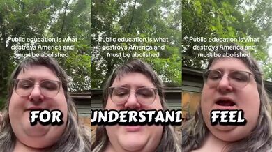 End Public schooling she got exposed trans femboy used
