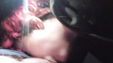 Sloppy Blowjob Outside Curved Dick Dogging