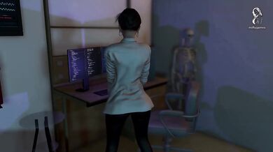The Last Tower Standing with my big tits in animated porn games