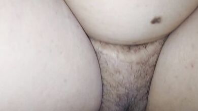 Hornyman11 50 plus milf with big natural tits getting pussy while legs up