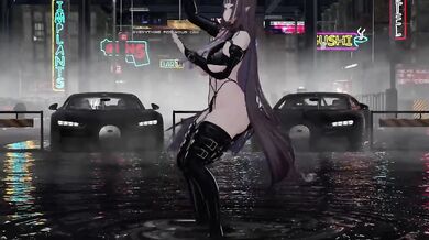 KPop elf gets bukkaked by MMD freaks in sinful anime orgy