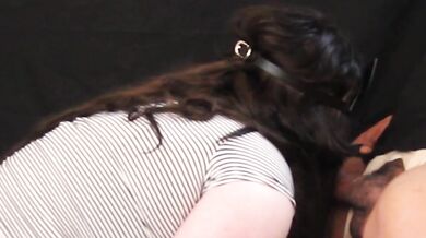 he cuffed me, spanked me, fucked my face then nutt in my white mouth