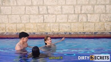 PART 1: SWIM COACH FUCKS MY STEPDAUGHTER IN THE ASS AND I CATCH THEM BOTH