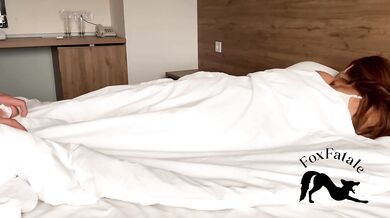 FoxFatale asked me to slowly slide my dick into her pussy and leave my cum on her belly
