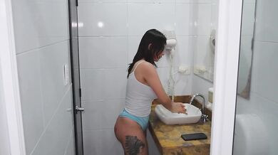 I have rough sex with my STEPMOM's friend without the CONDOM jeniferplay