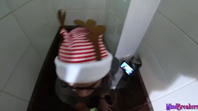 My Dirty Holiday Fantasy To Fuck A Very Hot Sexy Step Sister In The Toilet