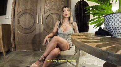 ITALIAN BETRAYAL - The nanny seduces and a married man during the interview (Tami Tsunami)