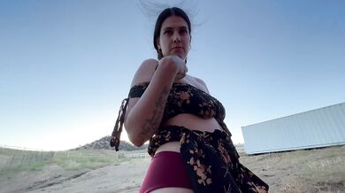 Picking up an upset hitch hiker turns into ass to mouth deep anal pounding.