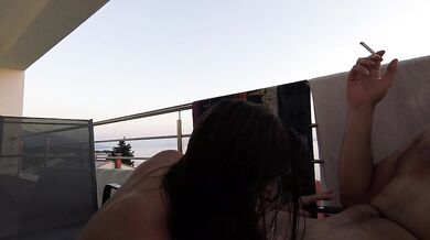 Smoking and sucking - ClaudiaClass