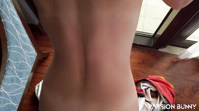 Holiday morning start near window with blowjob and nice fucking in same time | Hot dreams