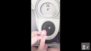 Taking a piss on a plane at a mile high