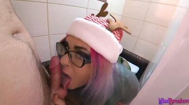 My Dirty Holiday Fantasy of Fucking very Hot Sexy Stepsister In the toilet