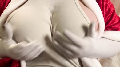 Holiday tit tease ASMR