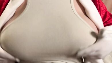 Holiday tit tease ASMR
