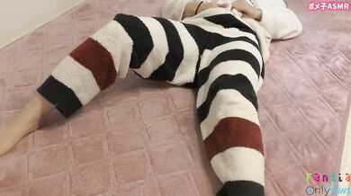 [Amateur] I rubbed my pussy on a stuffed animal on holiday and masturbated [Japanese] Hentai