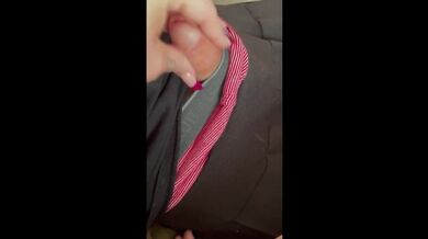 Freaky GF Tries Not To Get Caught Spontaneous Handjob At Family Easter