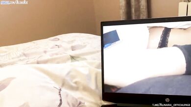 The stepmother asks her stepson to make her pregnant. - Cum deep inside my pussy