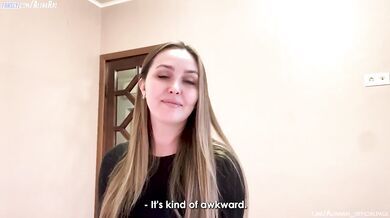 The stepmother asks her stepson to make her pregnant. - Cum deep inside my pussy