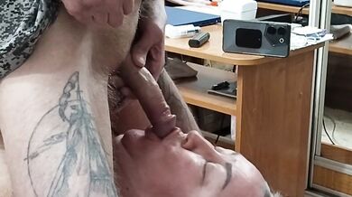 I'm jerking off my dick to feed my mother-in-law with cum